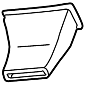 Volkswagen 701-823-495-A-01C Duct