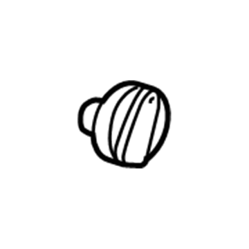 Volkswagen 1C0-819-129-A-01C Knob