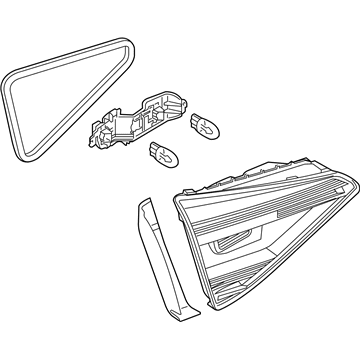 Volkswagen Passat Back Up Light - 561-945-094-F