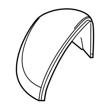 Volkswagen Jetta Mirror Cover - 17A-857-537-GRU