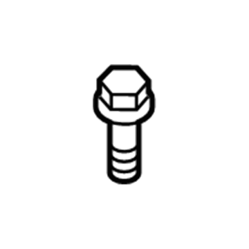 Volkswagen 1K0-129-381 Air Cleaner Assembly Bolt
