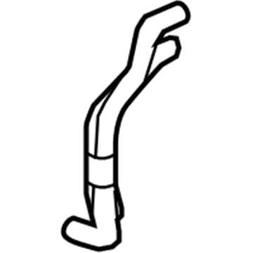 Volkswagen Coolant Pipe - 1K0-121-086-AB