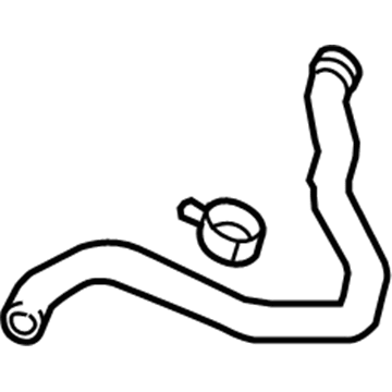 Volkswagen Radiator Hose - 3C0-122-051-AT