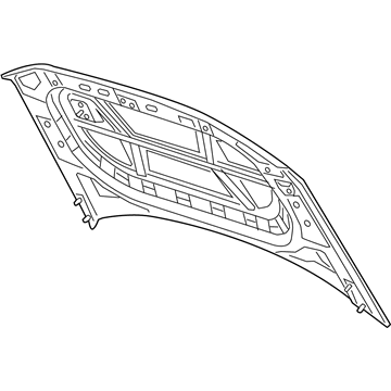 Volkswagen Atlas Hood - 3CN-823-031-J