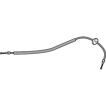 Volkswagen Atlas Hood Release Cable - 3CN-823-535