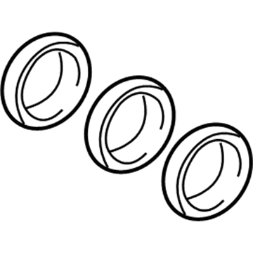 Volkswagen Axle Shaft Seal - 8D0-698-671