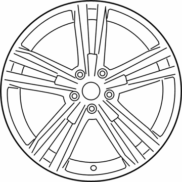 Volkswagen Atlas Cross Sport Alloy Wheels - 3QF-601-025-S-2ZT