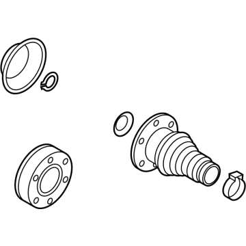 Volkswagen Golf R CV Joint - 5Q0-598-103