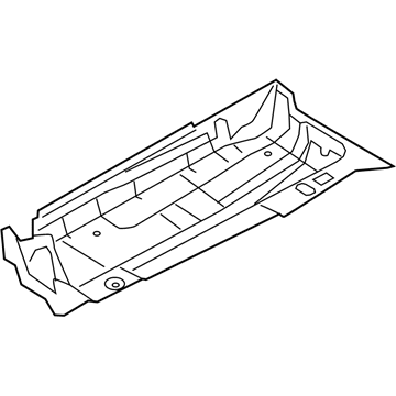 Volkswagen Eos Floor Pan - 1Q0-803-206