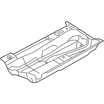 Volkswagen Eos Floor Pan - 1Q0-803-205