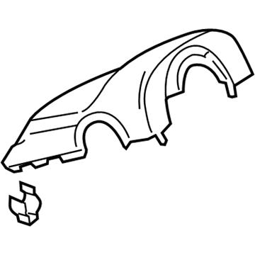 Volkswagen Beetle Steering Column Cover - 5N0-858-560-C-82V