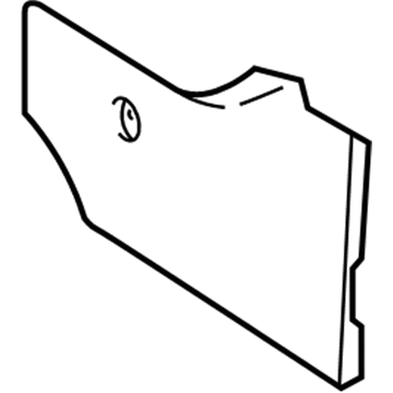 Volkswagen 1J1-819-191-B-B41 Side Cover