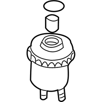 Volkswagen Power Steering Reservoir - 701-422-371-B