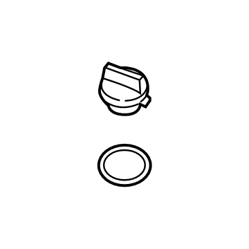 Volkswagen Oil Filler Cap - 06Q-103-485-E