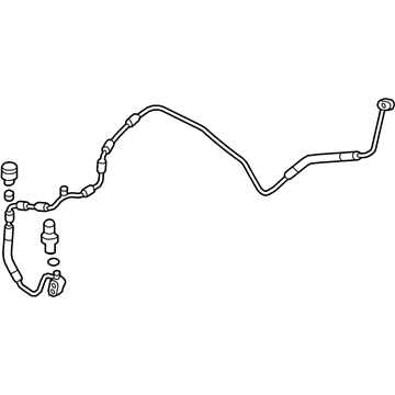 Volkswagen GTI A/C Hose - 1K0-820-741-BC