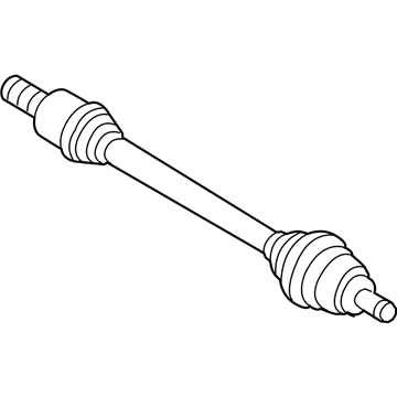 Volkswagen Rabbit Axle Shaft - 1K0-407-271-BP