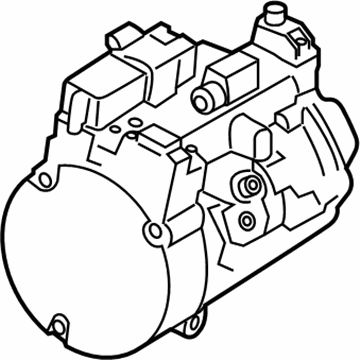 Volkswagen Jetta A/C Compressor - 5C0-820-803-F