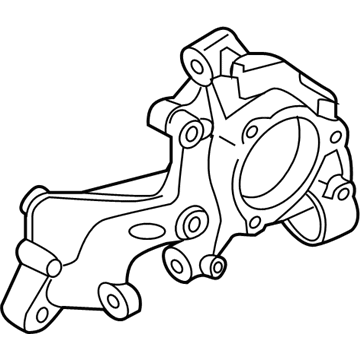 Volkswagen Golf R Steering Knuckle - 5Q0-505-435-J