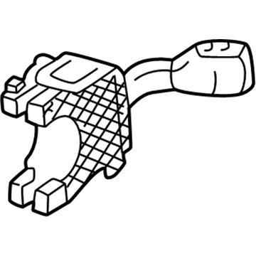 Volkswagen Beetle Windshield Washer Switch - 4B0-953-503-E-01C