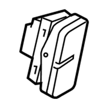 Volkswagen GTI Door Lock Switch - 5G0-962-125-A-WHS