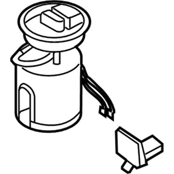 Volkswagen Fuel Pump - 1K0-919-050-AG