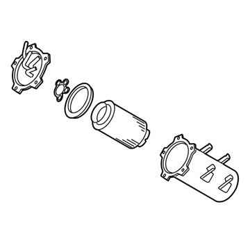 Volkswagen Fuel Filter - 1K0-127-400-N
