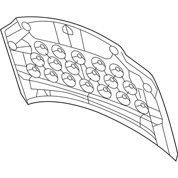 Volkswagen Hood - 7B0-823-031-D
