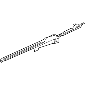 Volkswagen 8A0-853-542-A-3VF Sill Trim