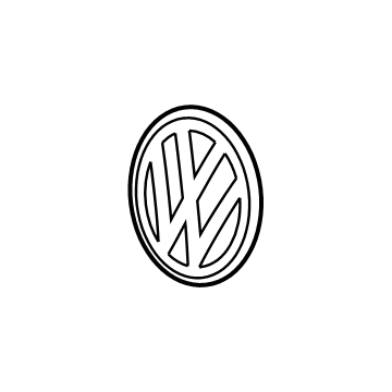 Volkswagen 7N0-853-601-D-JZA Emblem