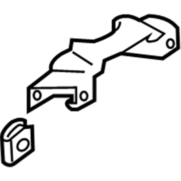 Volkswagen 1K0-863-233-A Rear Bracket