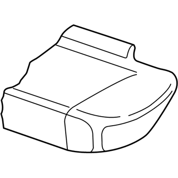 Volkswagen CC Seat Cushion Pad - 3C8-885-319-E