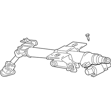 Volkswagen Beetle Steering Column - 1J1-419-501-FA