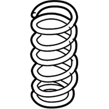 Volkswagen Touareg Coil Springs - 7L6-511-115-Q