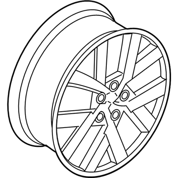 Volkswagen Touareg Alloy Wheels - 7P6-601-025-AJ-ZD8