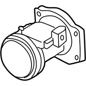 Volkswagen Jetta Mass Air Flow Sensor - 06A-906-461-LX