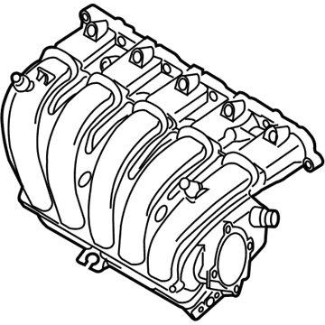 Volkswagen Jetta Intake Manifold - 07K-133-201-M