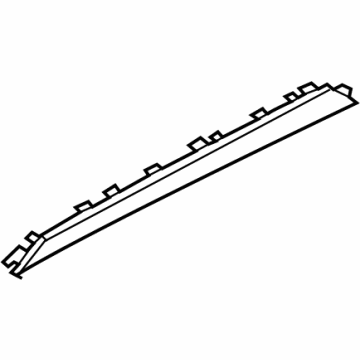 Volkswagen Jetta Door Moldings - 17A-867-439-A-2LA