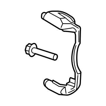 Volkswagen 5WA-615-125-C Caliper Mount
