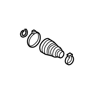 Volkswagen Golf R CV Joint Boot - 5Q0-498-201-H