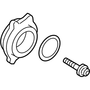 Volkswagen Phaeton Wheel Bearing - 4F0-598-625-B