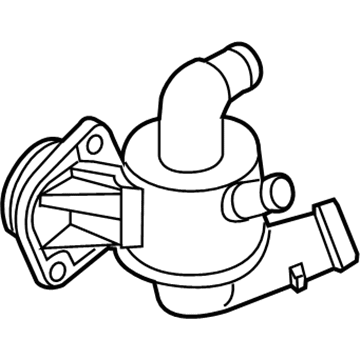 Volkswagen Thermostat - 06F-121-111-H