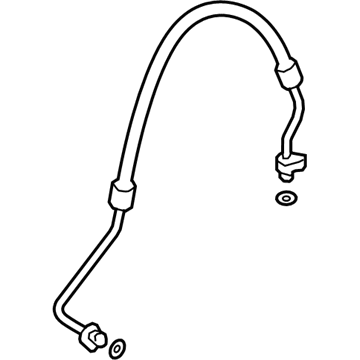 Volkswagen GTI A/C Hose - 5Q0-816-721-AR