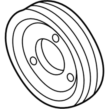 Volkswagen Water Pump Pulley - 058-121-024-A