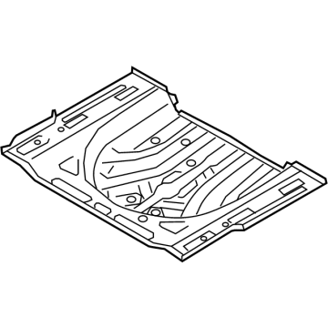 Volkswagen Atlas Floor Pan - 3QF-813-116