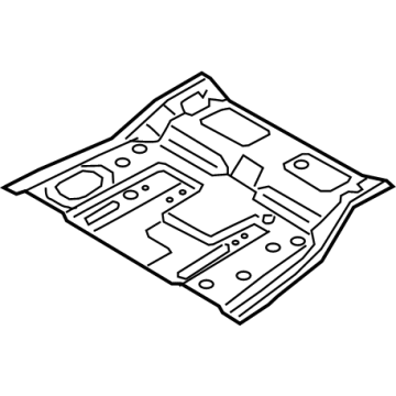 Volkswagen Atlas Floor Pan - 3QF-813-115