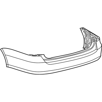 Volkswagen Bumper - 1K9-807-417-B-GRU