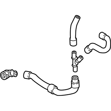 Volkswagen Golf SportWagen Radiator Hose - 5Q0-122-051-BD