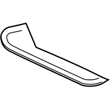 Volkswagen Beetle Weather Strip - 1Y0-827-703-B