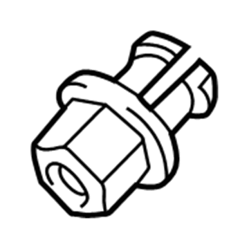 Volkswagen 357-907-519 Actuator Nut