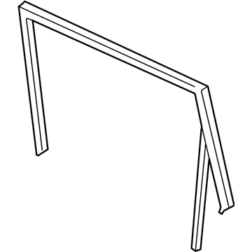 Volkswagen Touareg Window Channel - 7L0-839-432-C